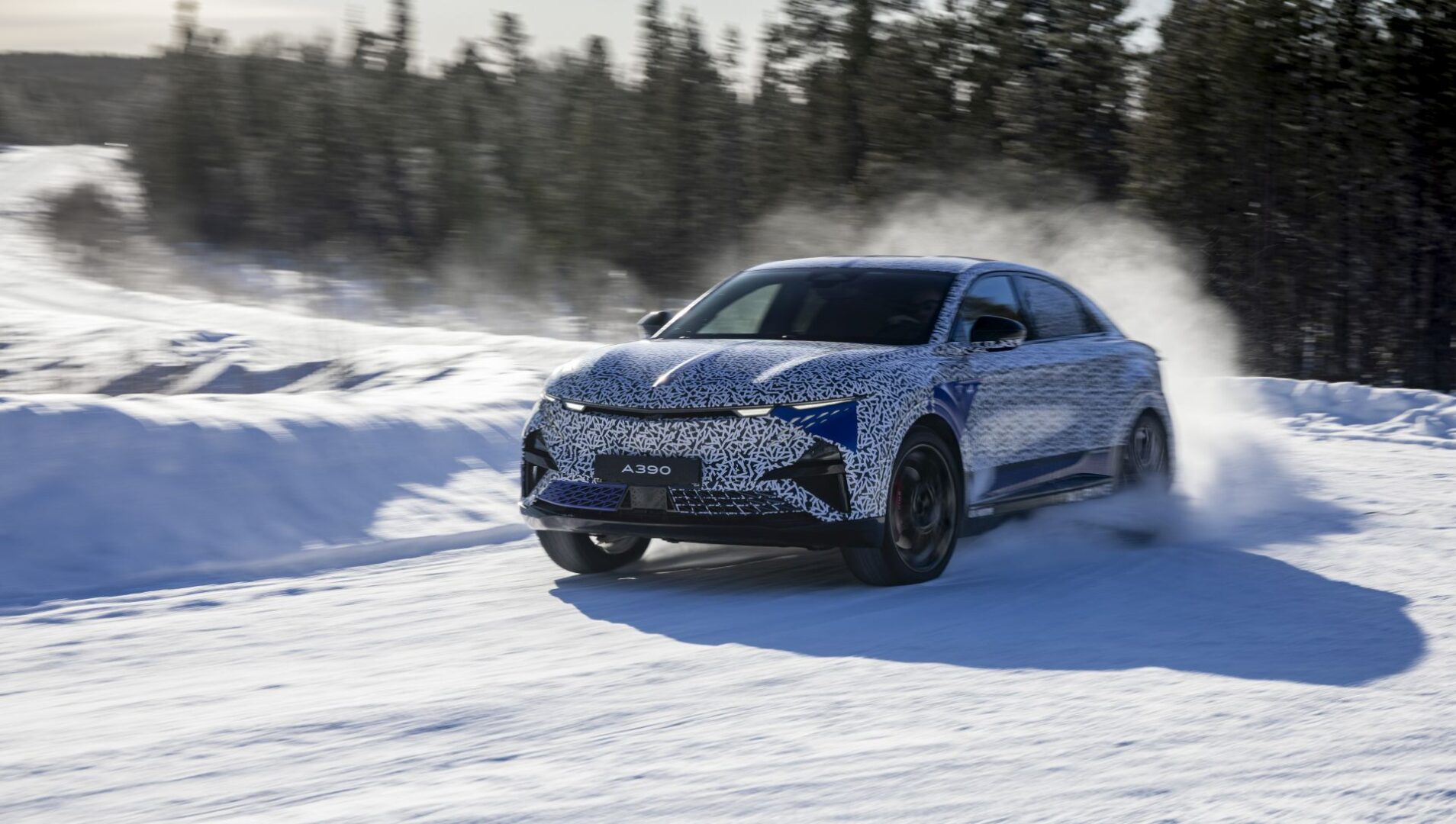 Alpine A390 najavljen za svibanj, a upravo su u tijeku zimska testiranja