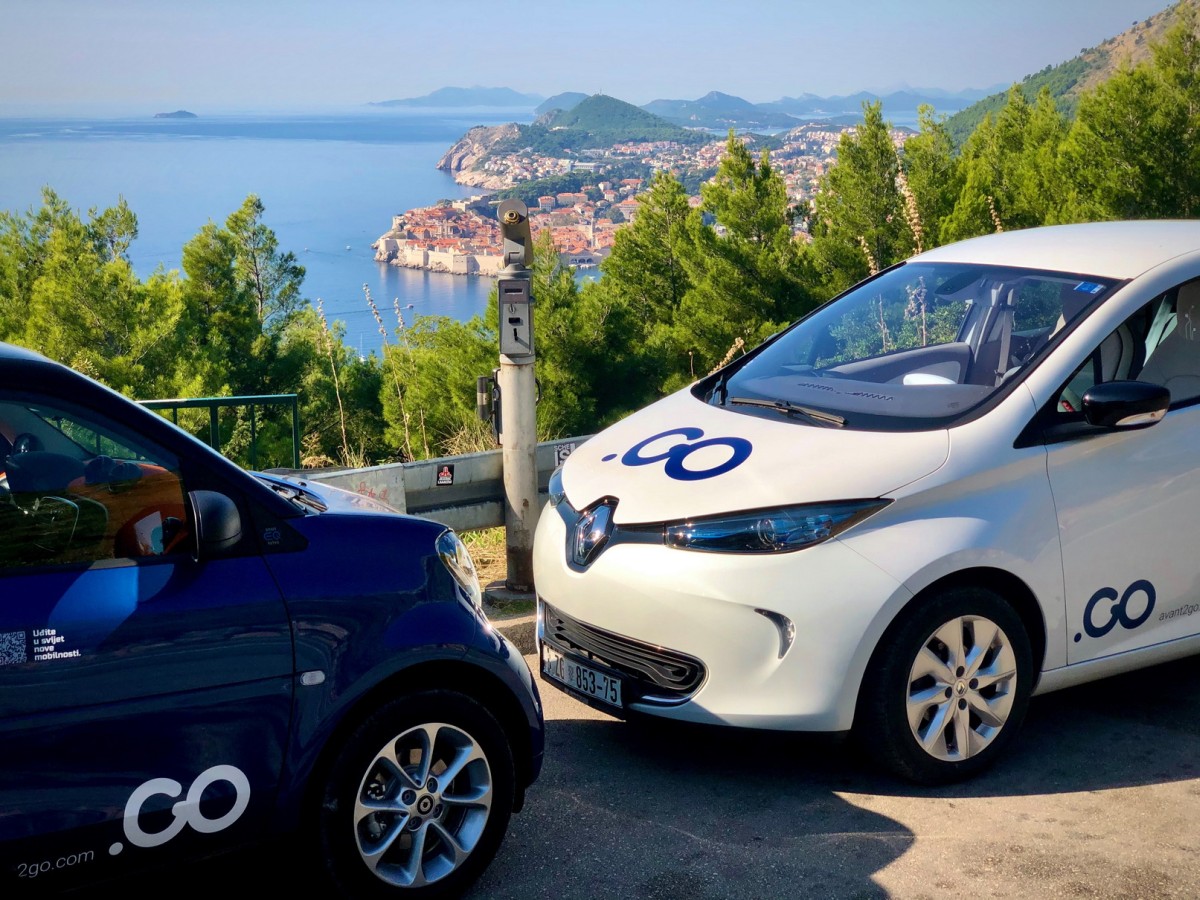U Dubrovniku se Renault Zoe rezervira, otključava i plaća s pametnim telefonom