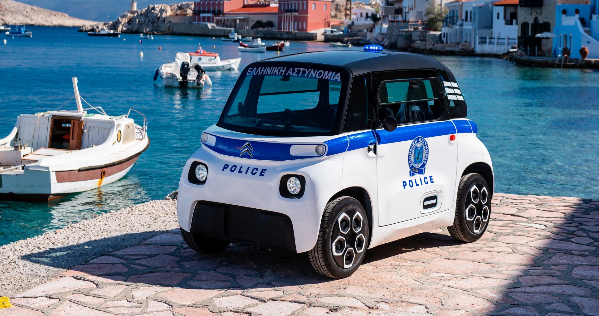 Električni Citroen Ami kao policijsko vozilo!