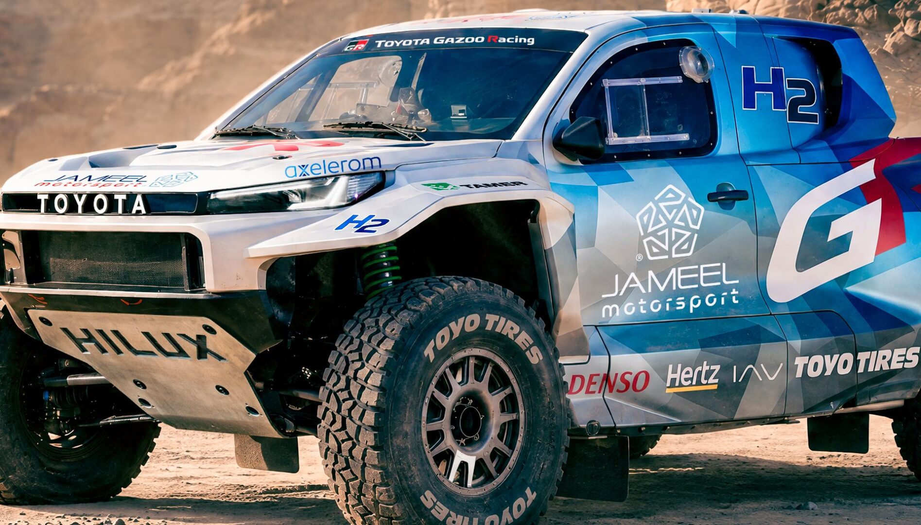 GAZOO Racing objavljuje službene partnere za svoj FCEV izazov na reliju Dakar 2027.