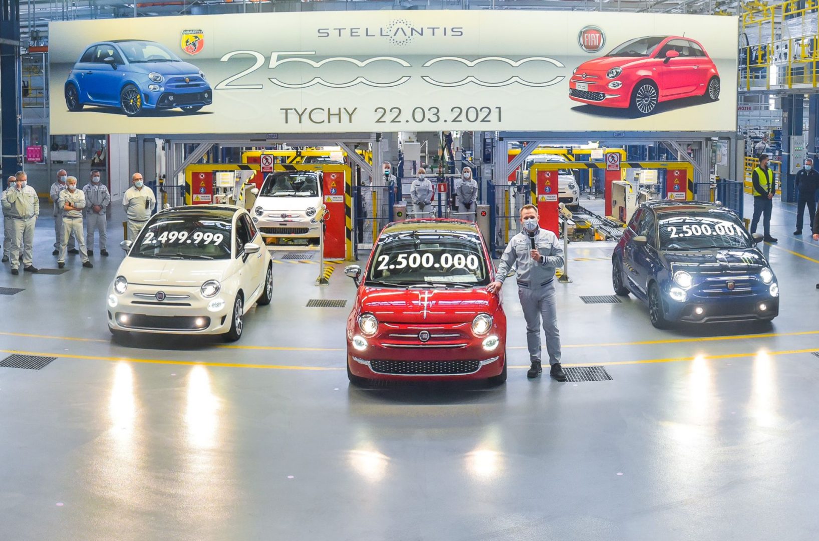 U poljskom Tychyju Fiat proizveo 2,5 milijuna modela 500