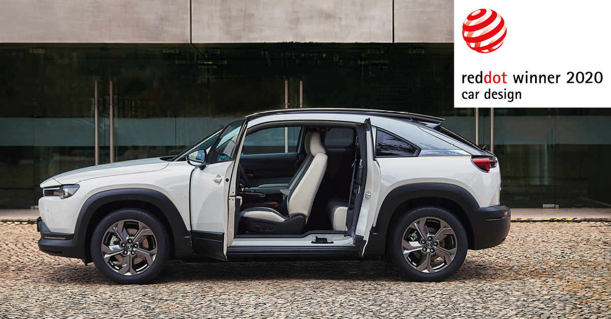 Dvostruka nagrada za Mazdu: CX-30 i MX-30 osvojile Red Dot nagradu za dizajn 2020 Dvostruka nagrada za Mazdu: CX-30 i MX-30 osvojile Red Dot nagradu za dizajn 2020