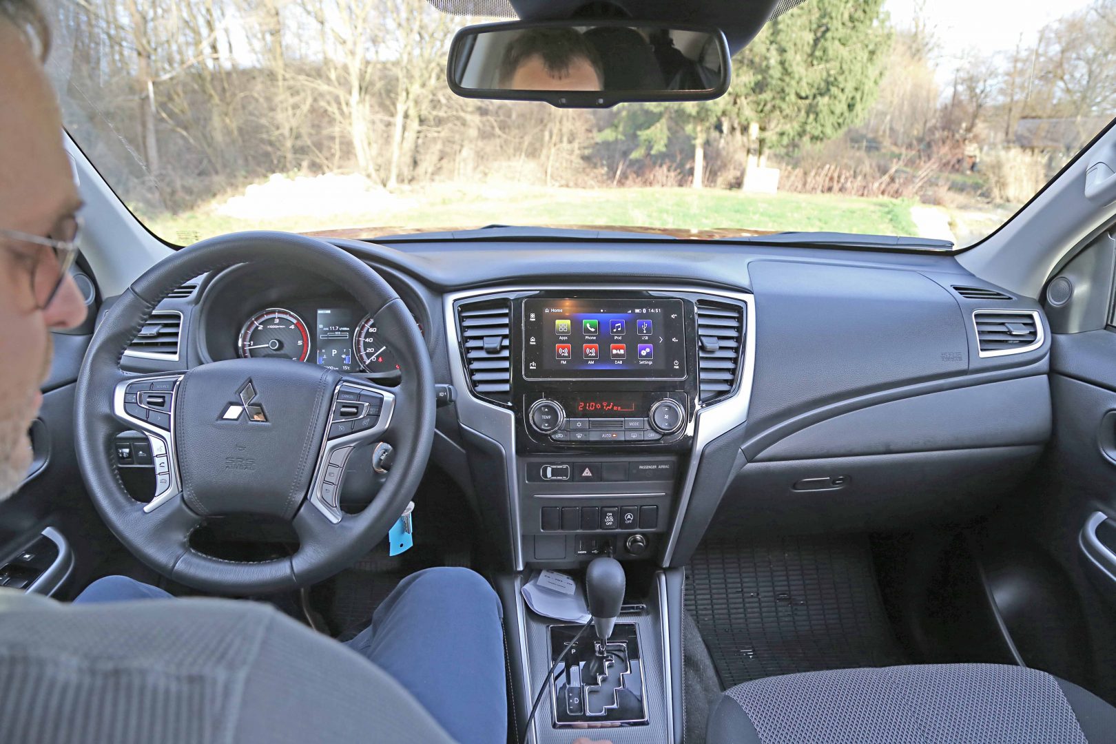 Naš testni model Mitsubishija L200 bio je opremljen 6-stupanjskim automatskim mjenjačem