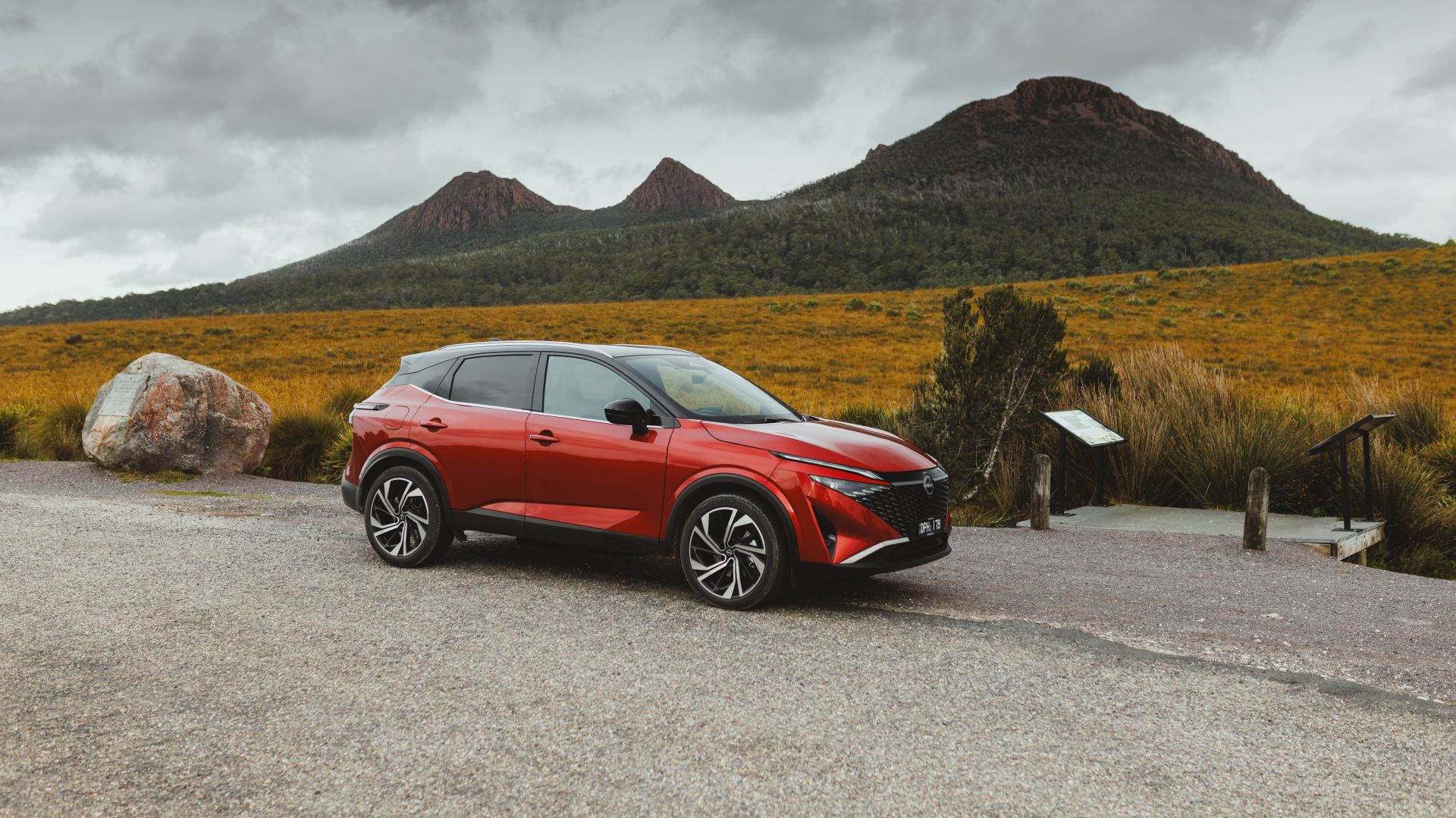 Qashqai e-POWER napravio krug oko Tasmanije s jednim spremnikom
