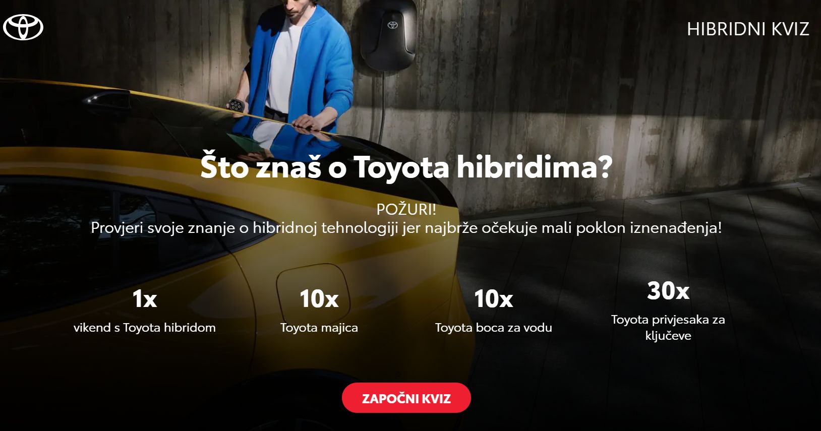 Naučite više o hibridima kroz zanimljiv Toyota kviz